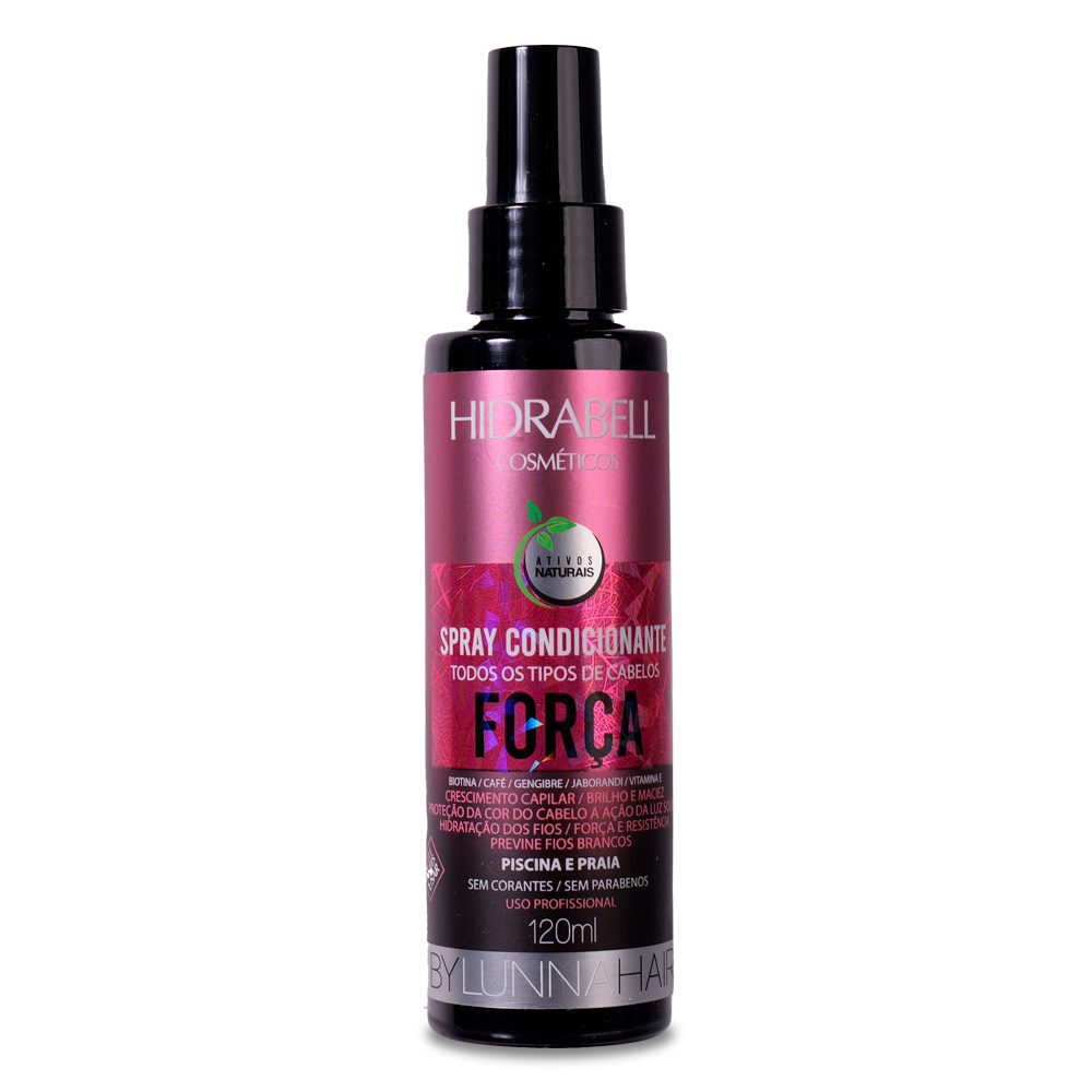 SPRAY FORÇA 120ML BYLUNNA - HIDRABELL