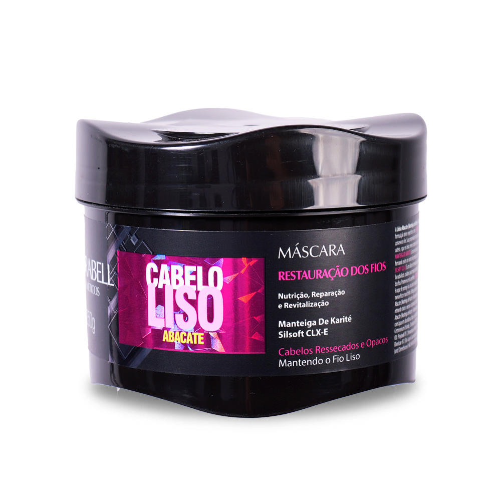 MASC CABELO LISO ABACATE  PLUS 250G - HIDRABELL
