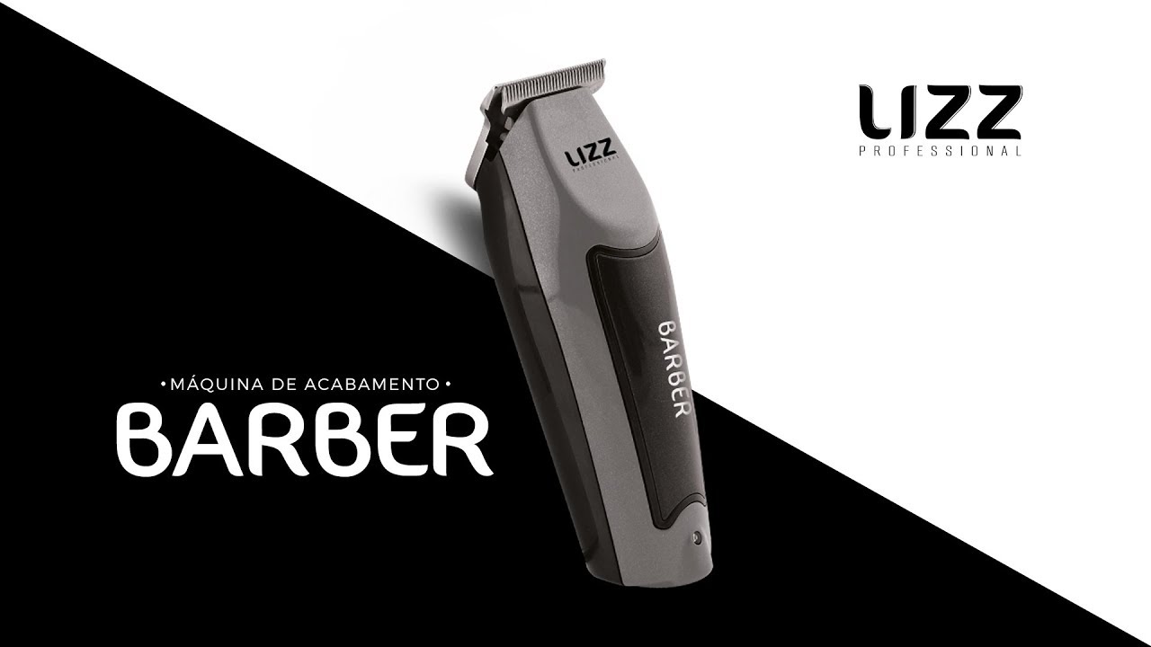 MAQUINA DE ACABAMENTO BARBER LIZZ PROFISSIONAL