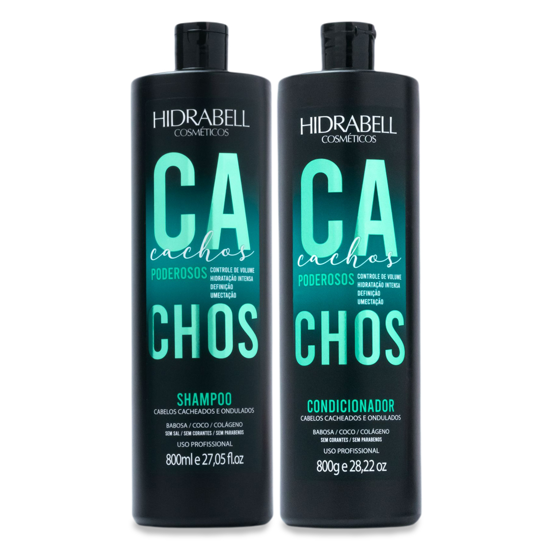 KIT SH/COND CACHOS PODEROSOS 800ML-HIDRABELL