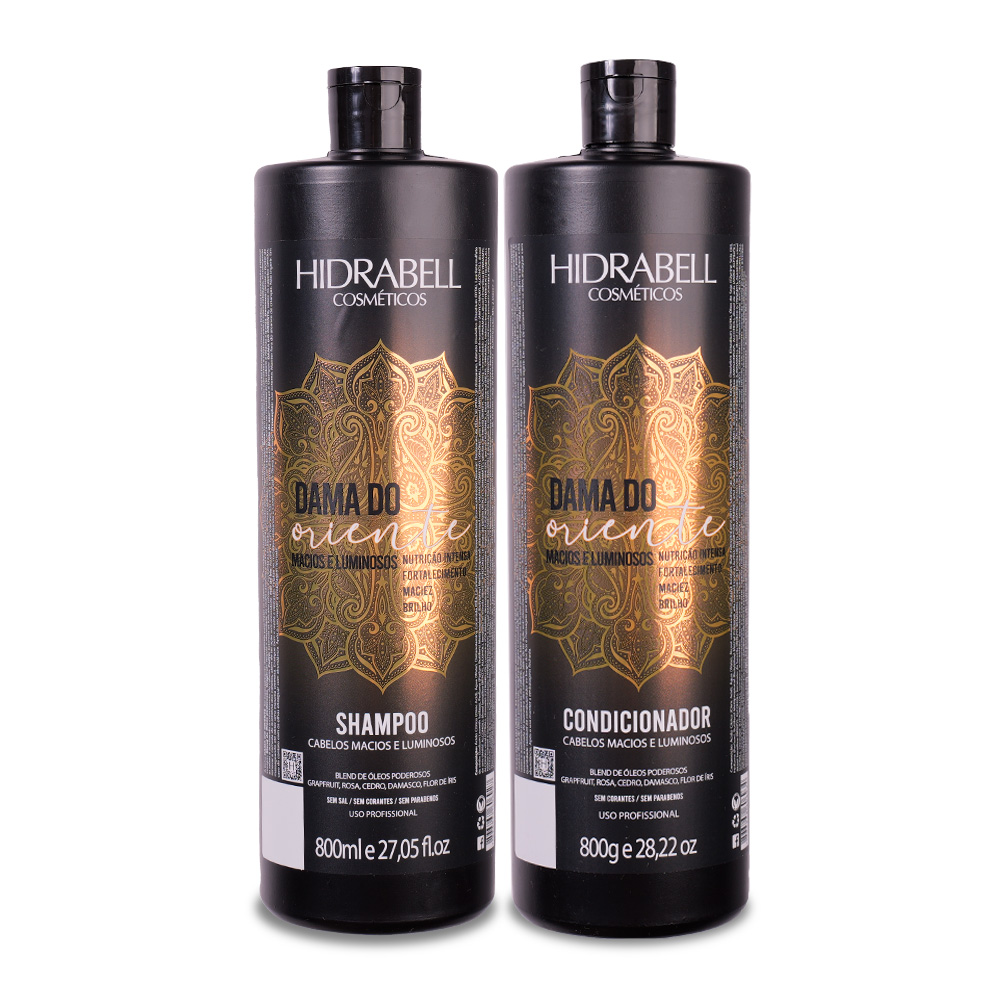 KIT SH/COND DAMA DO ORIENTE 800ML- HIDRABELL