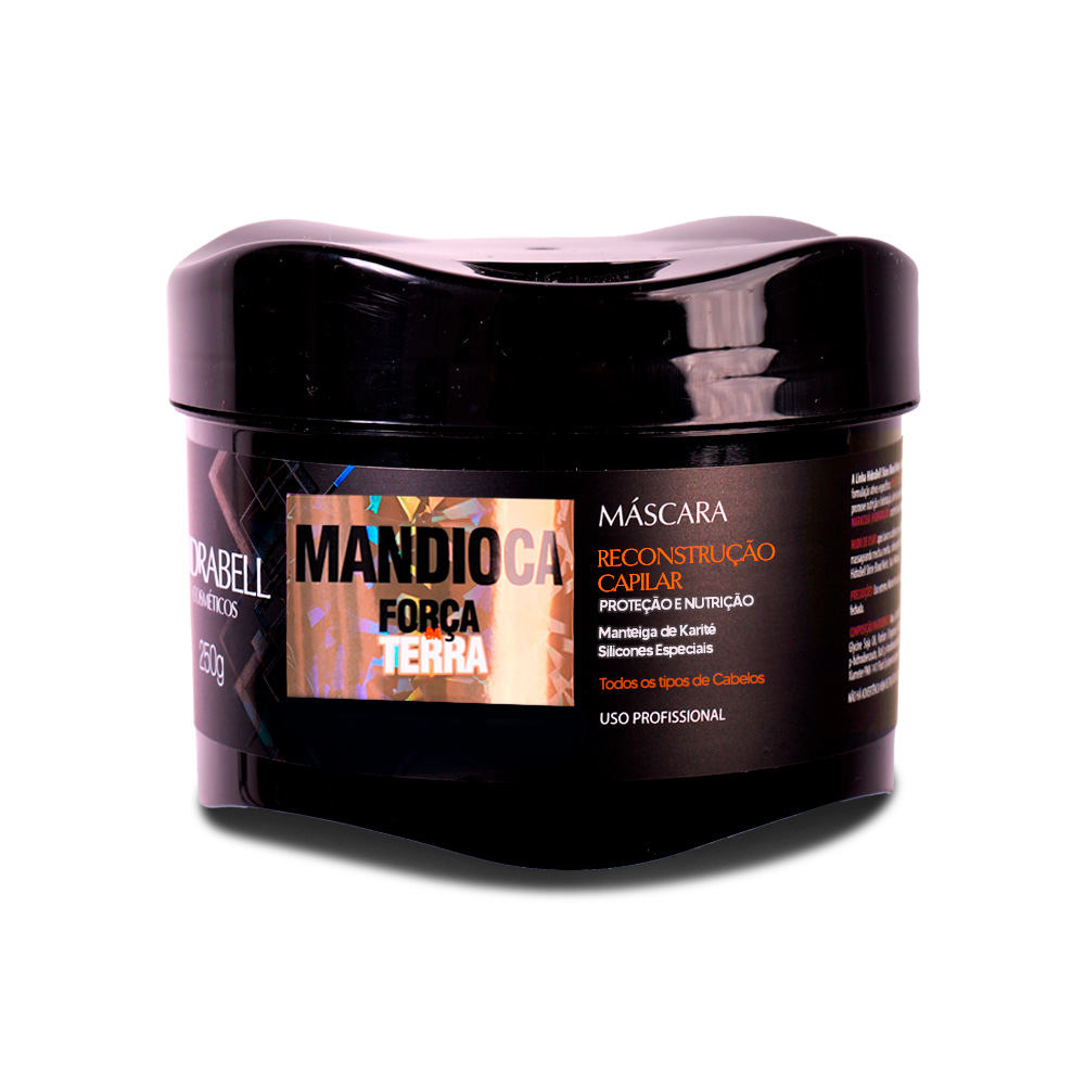 MASC FORÇA DA TERRA MANDIOCA PLUS 250G - HIDRABELL