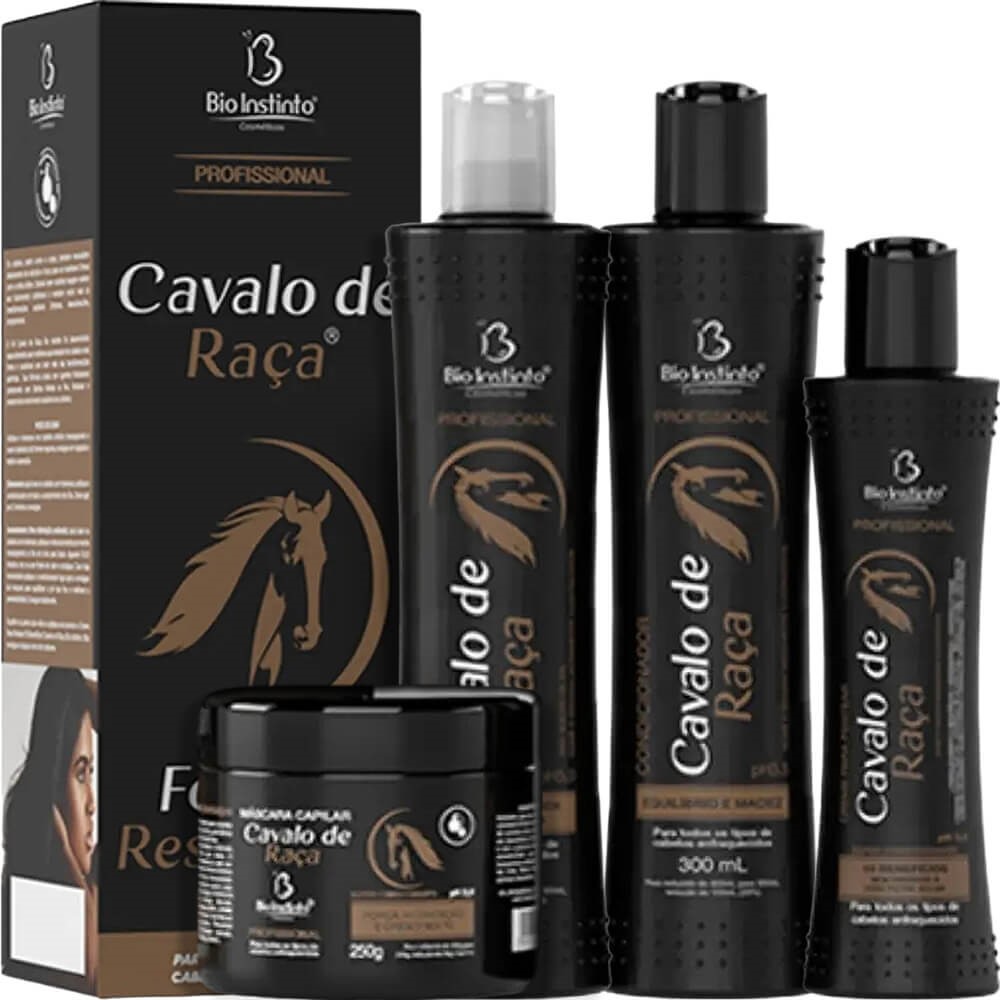KIT CAPILAR CAVALO DE RACA BIO INSTINTO