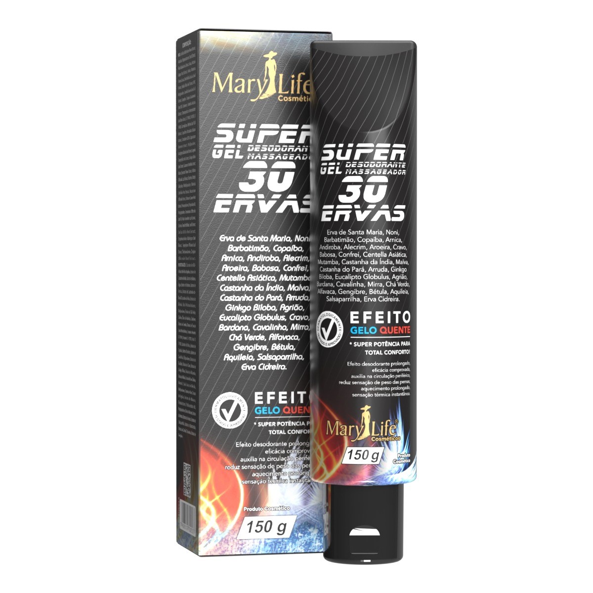 SUPER GEL 30 ERVAS 150G MARY LIFE