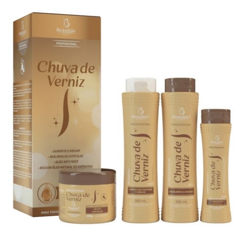 KIT CAPILAR CHUVA DE VERNIZ BIO INSTINTO