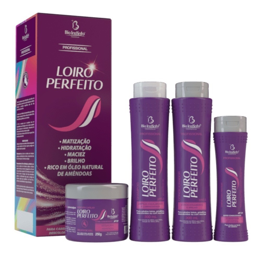 KIT CAPILAR LOIRO PERFEITO BIO INSTINTO