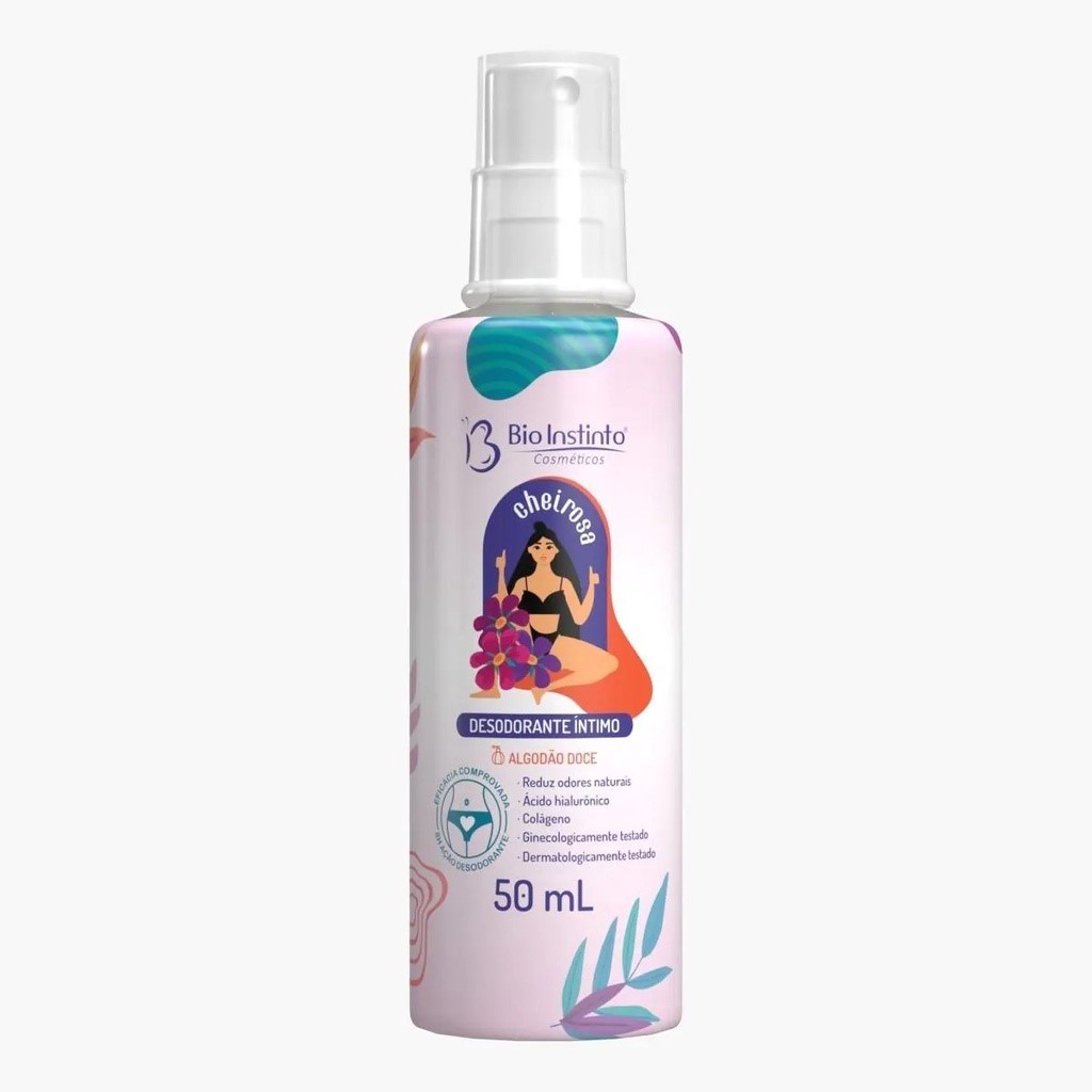 DESODORANTE INTIMO ALGODAO DOCE 50 ML BIO INSTINTO