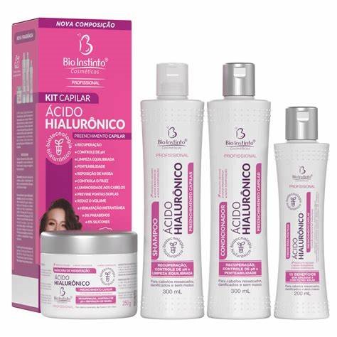 KIT CAPILAR ACIDO HIALURONICO  BIO INSTINTO
