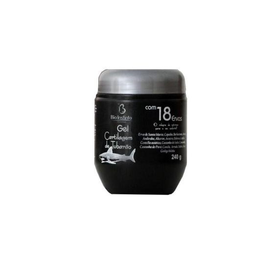 GEL CARTILAGEM DE TUBARAO COM 18 ERVAS POTE 240G BIO INSTINTO