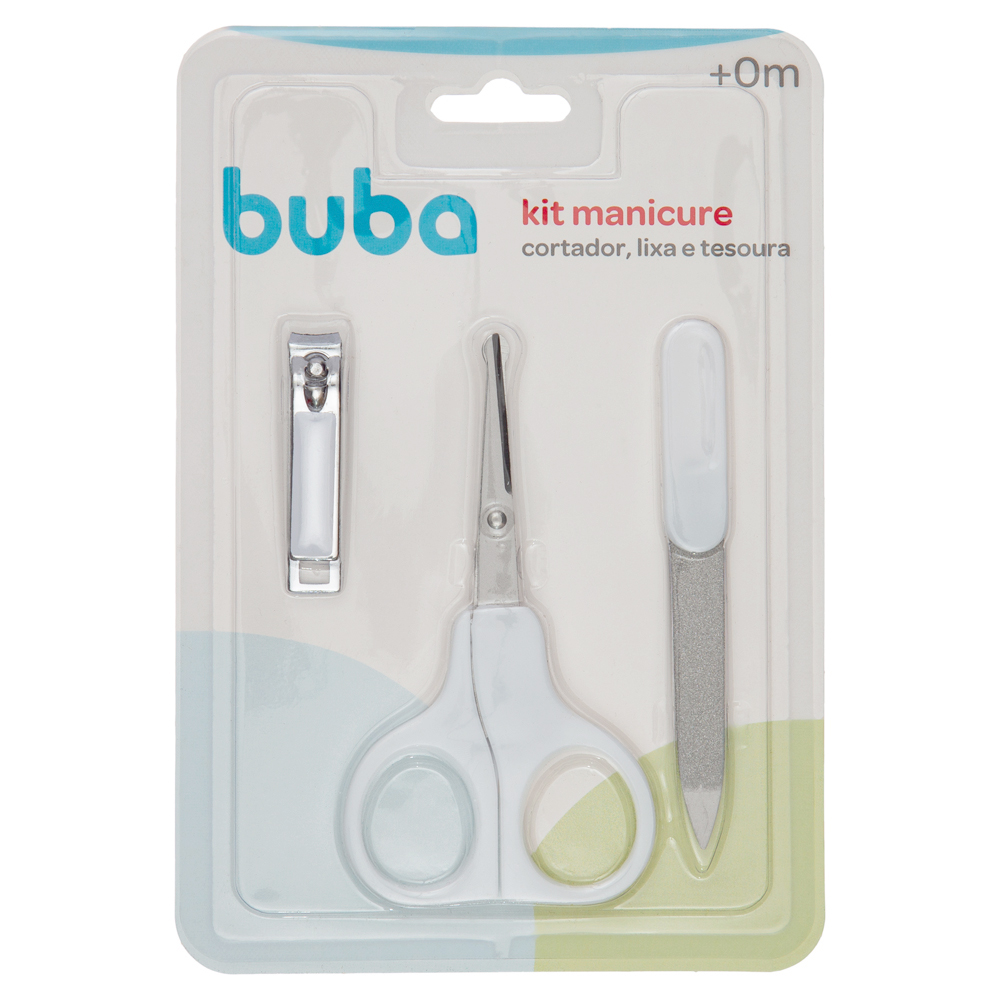 KIT MANICURE BRANCO 13612-BUBA