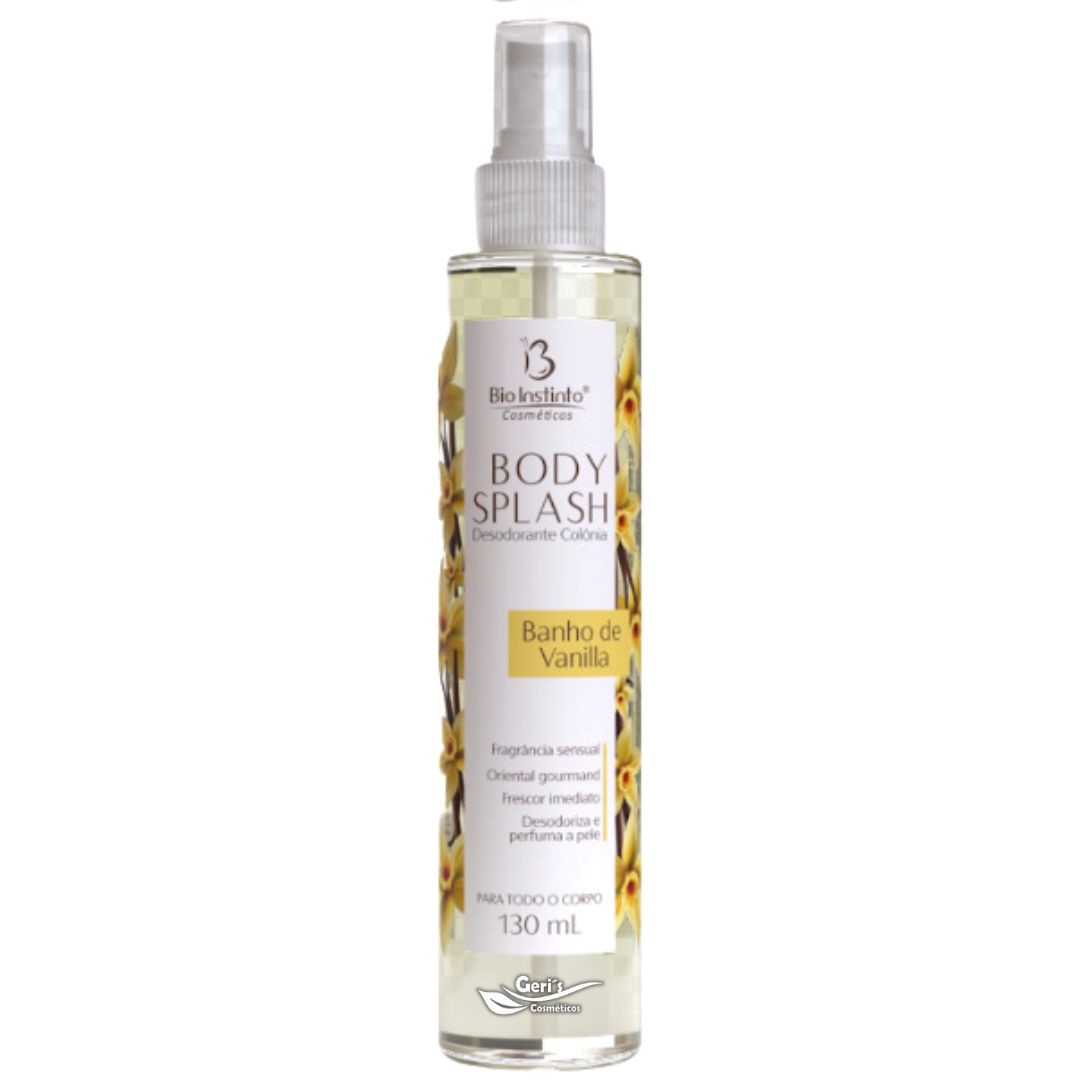 BODY SPLASH BANHO DE VANILLA 130 ML BIO INSTINTO