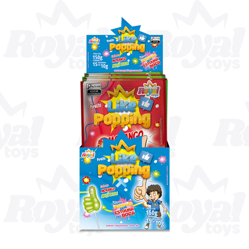LIKE POPPING 418 DISPLAY C/15 - ROYAL