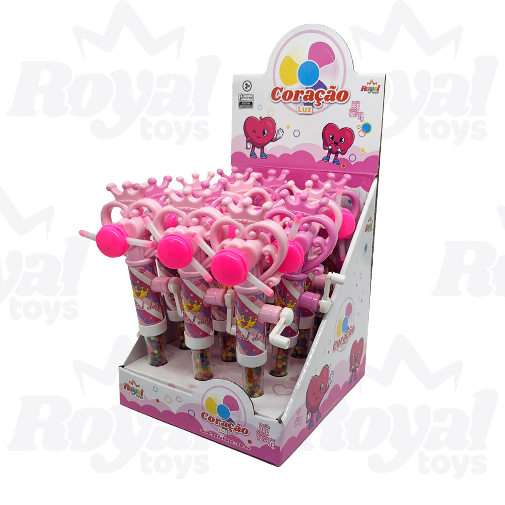 CORACAO LUZ 916 DISPLAY C/12 - ROYAL