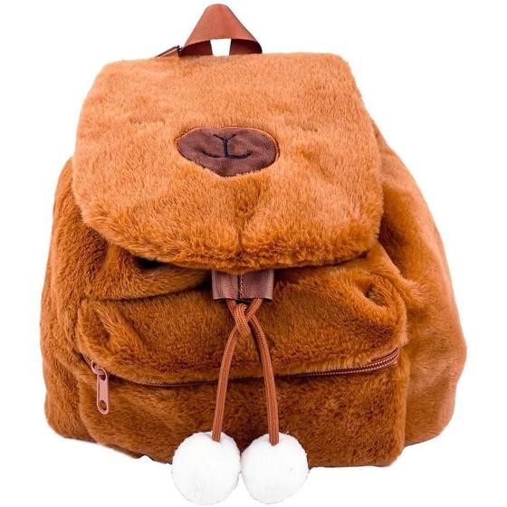 MOCHILA CAPIVARA  FOFINHA- R3601 - BBR TOYS