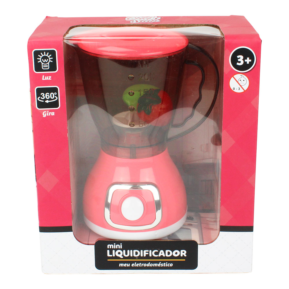 MINI LIQUIDIFICADOR CHEFE STAR - R3522 - BBR TOYS