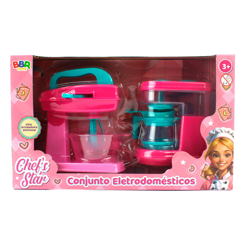 CONJUNTO ELETRODOMESTICO - R3661 - BBR TOYS
