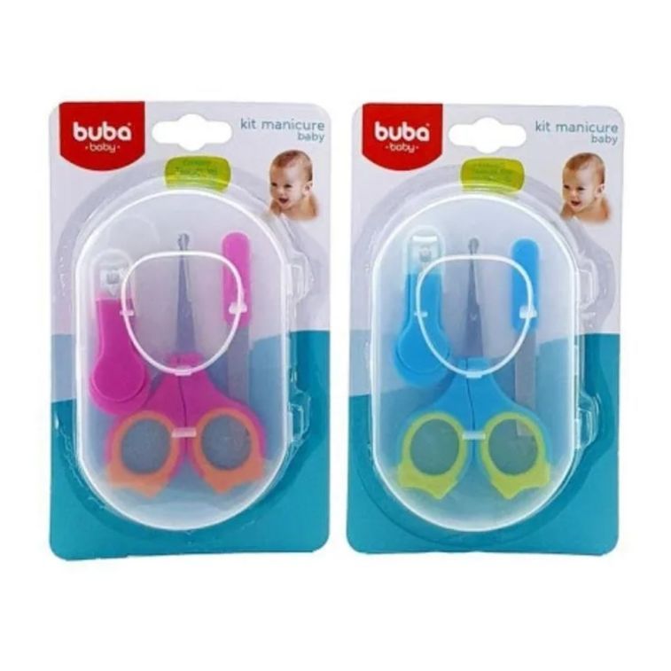 KIT MANICURE COM ESTOJO - SORTIDO 6140-BUBA