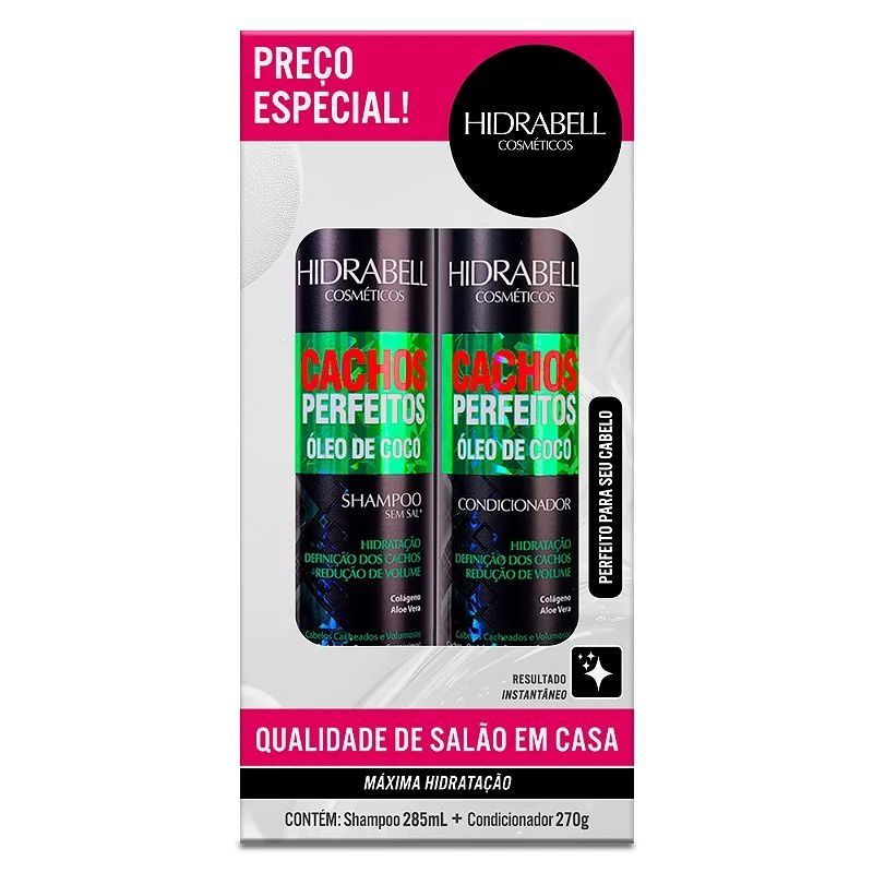 KIT CACHOS PERFEITOS PLUS - HIBRABELL