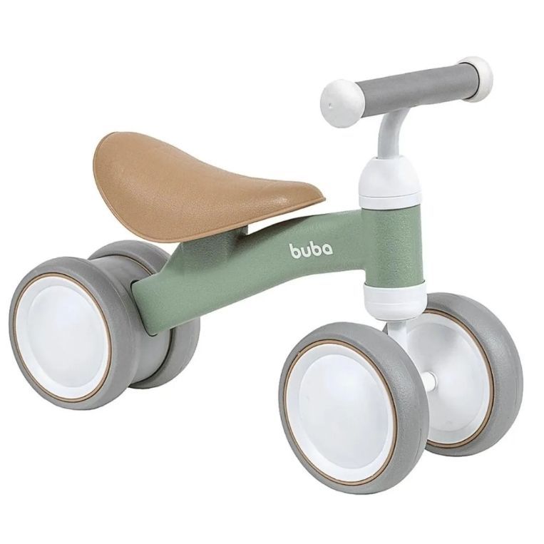 BICICLETA DE EQUILIBRIO 4 RODAS VERDE 18813 - BUBA