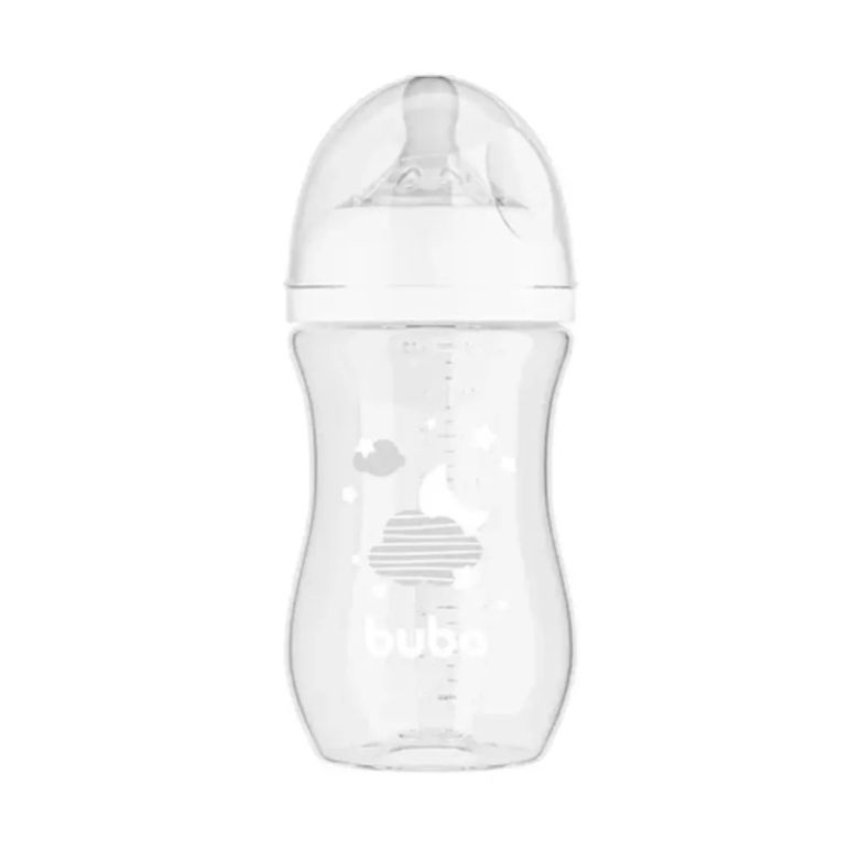 MAMADEIRA EASY FLOW NUVEM BRANCA 270ML 17262 - BUBA
