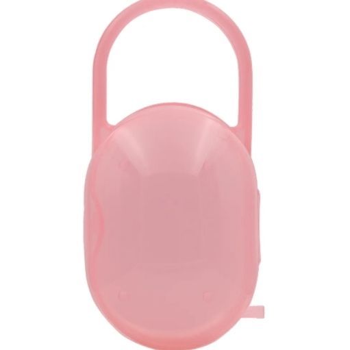 PORTA-CHUPETAS COM ALCA ROSA 14467 - BUBA