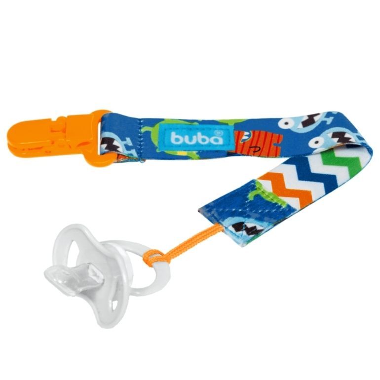 PRENDEDOR DE CHUPETA MONSTRINHO 7479 - BUBA