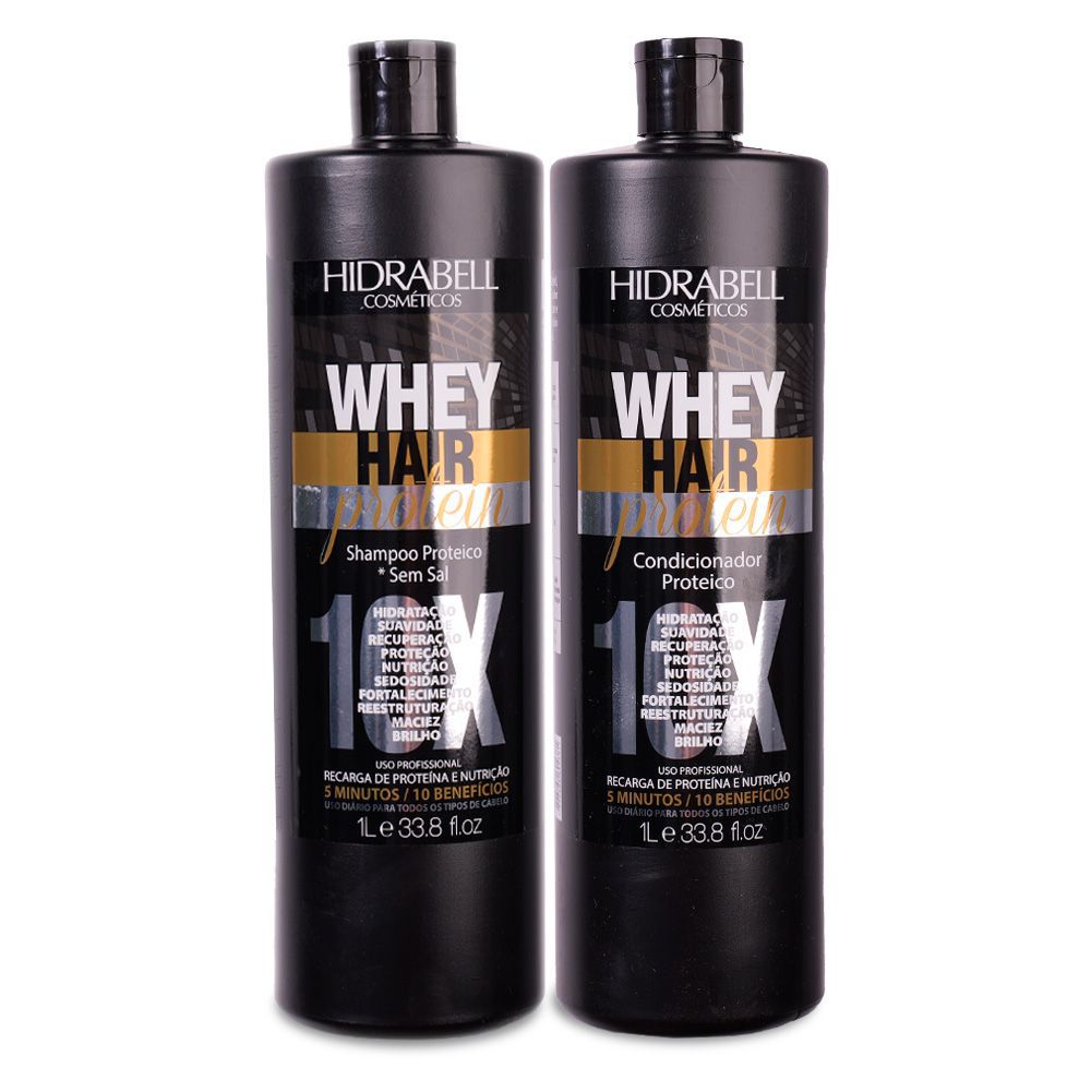 KIT SH/COND WHEYPROTEIN 1L - HIDRABELL