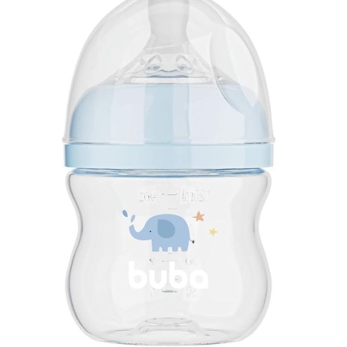 MAMADEIRA EASY FLOW ELEFANTE AZUL 120ML - 17252 - BUBA
