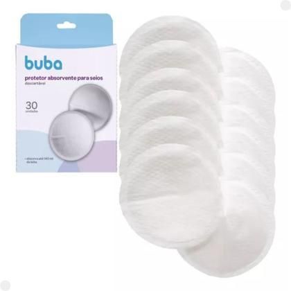 PROTETOR ABSORVENTE DESCARTAVEL PARA SEIOS - 18539 - BUBA