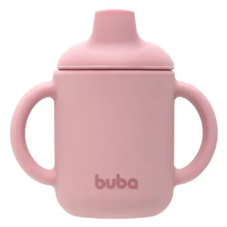 COPO EM SILICONE ROSA 18844 - BUBA