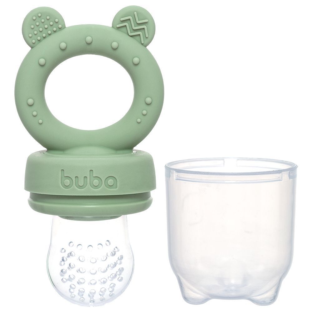 PORTA-FRUTINHAS EM SILICONE URSINHO VERDE 18854 - BUBA