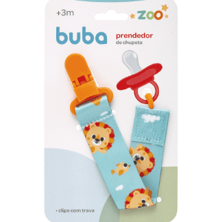 PRENDEDOR DE CHUPETA BUBA ZOO LEAO 18817 - BUBA