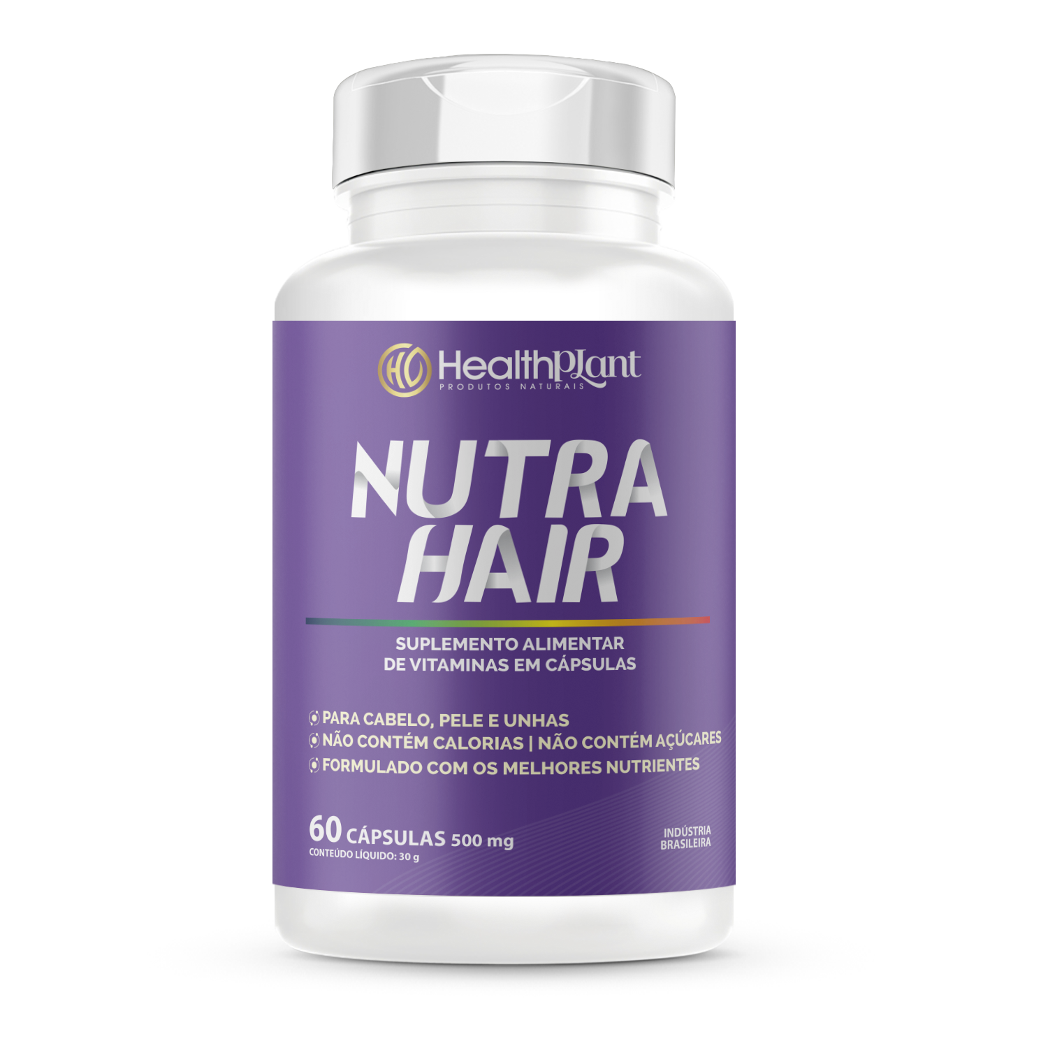 NUTRA HAIR - 60 CAPS - HEALTHPLANT