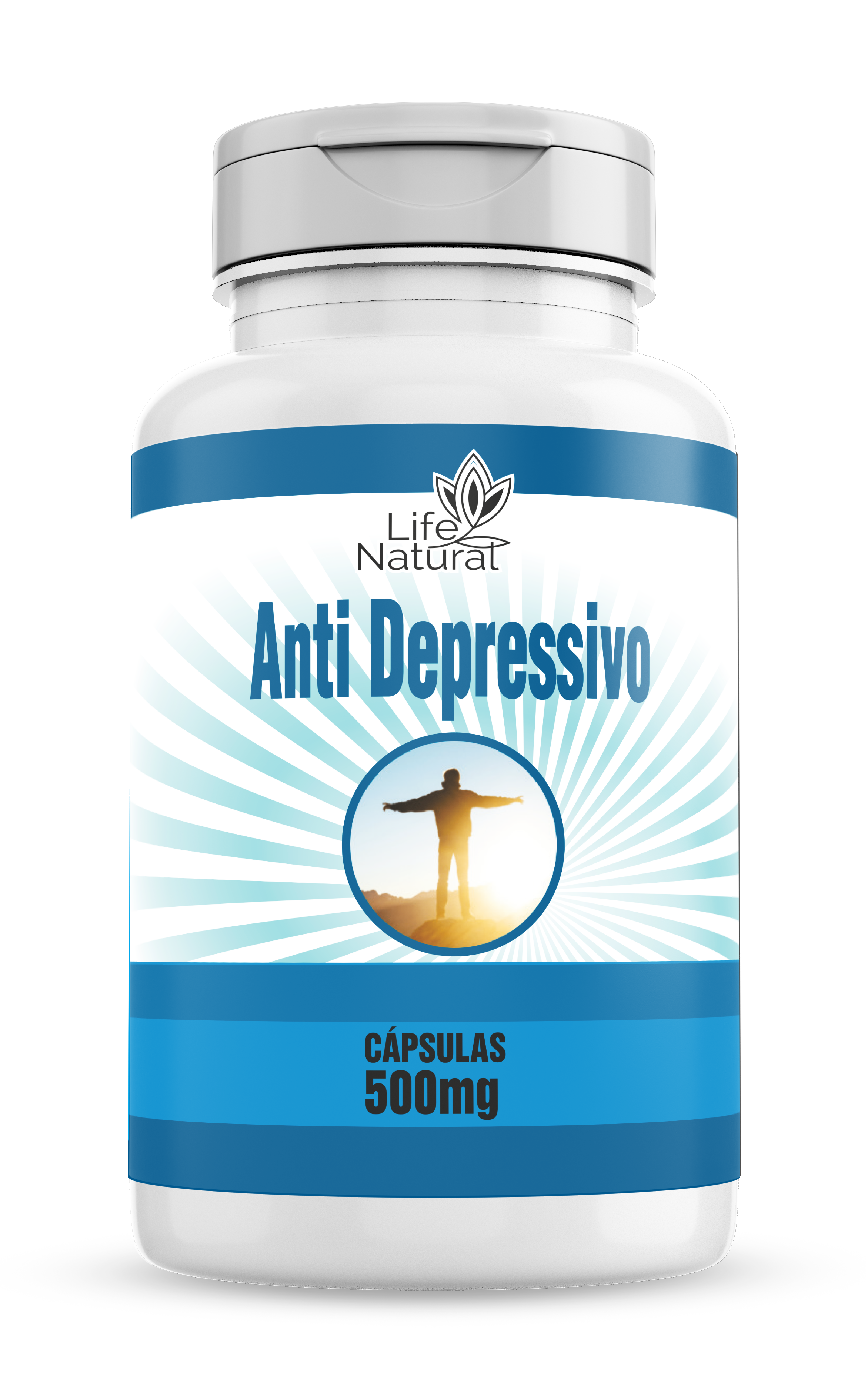 ANTI DEPRESSIVO 60 CAPS - LIFE NATURAL