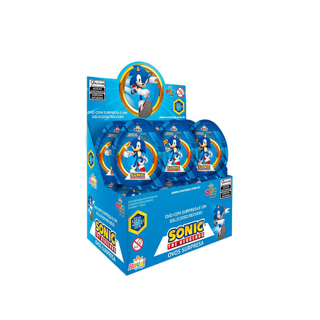 OVO TOYS SONIC DISPLAY C/12 - ROYAL