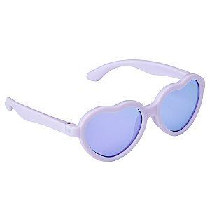 OCULOS DE SOL CORACAO LILAS M 20970 - BUBA