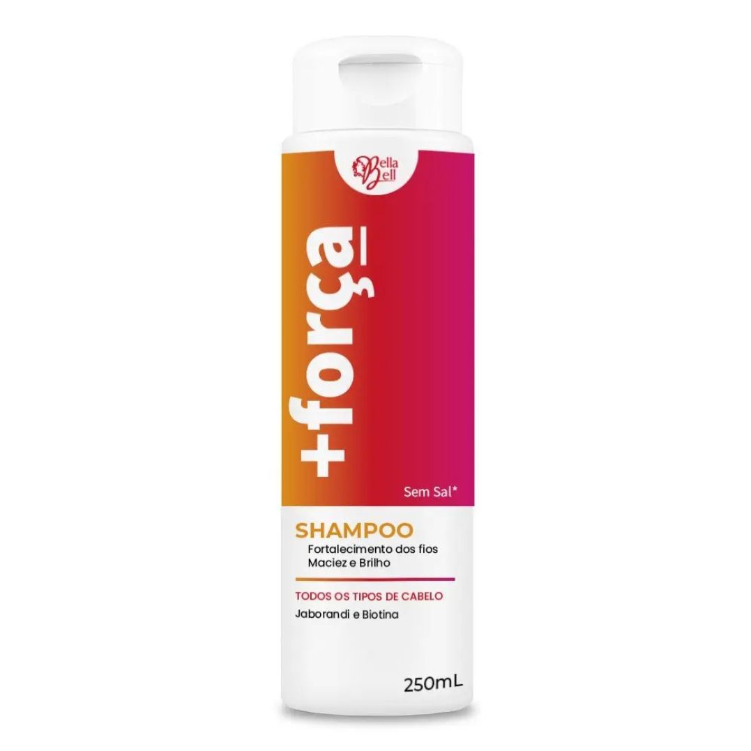 SHAMPOO BELLA BELL  FORCA 250ML - HIDRABELL