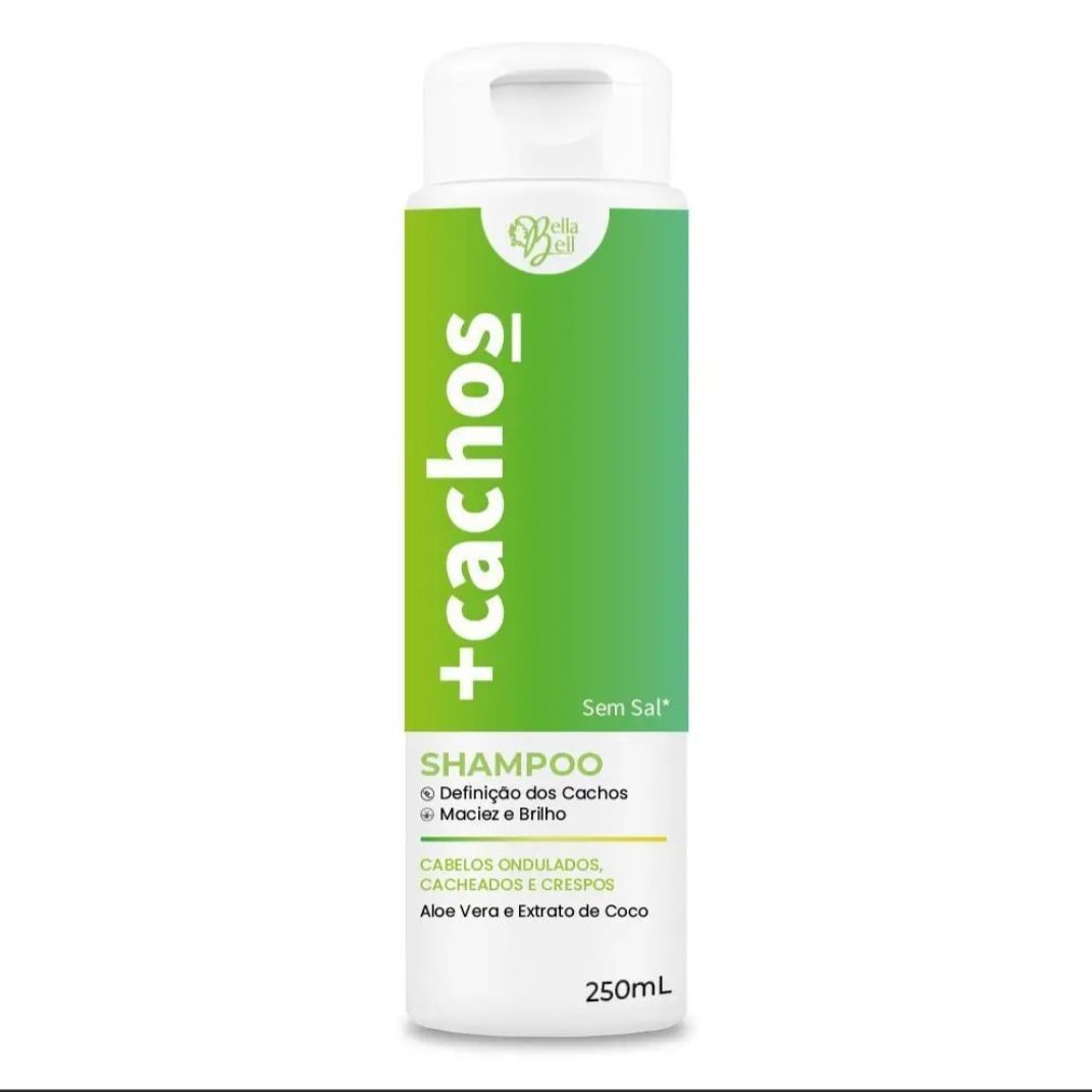 SHAMPOO BELLA BELL  CACHOS 250ML - HIDRABELL
