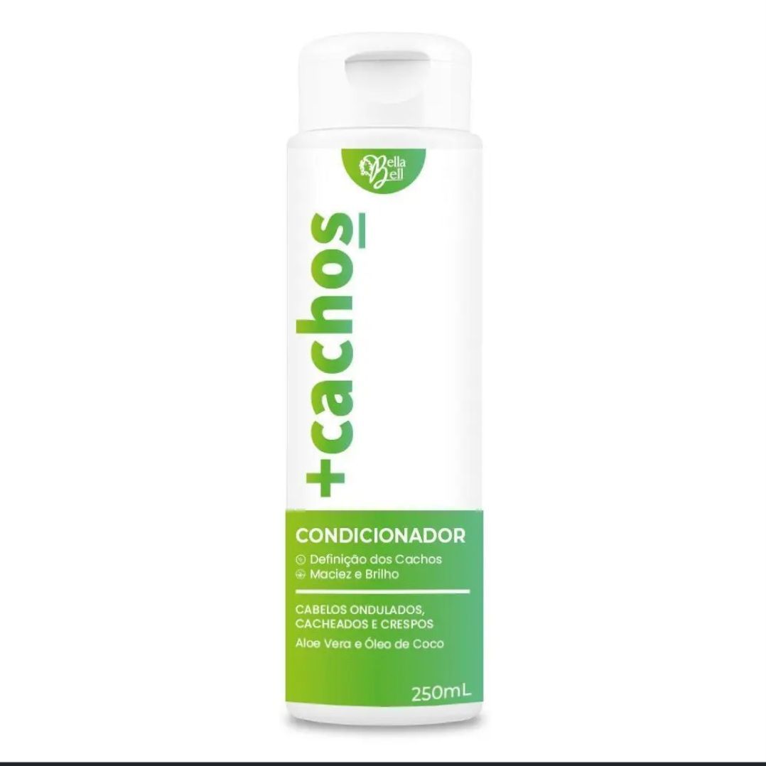CONDICIONADOR BELLA BELL  CACHOS 250ML - HIDRABELL