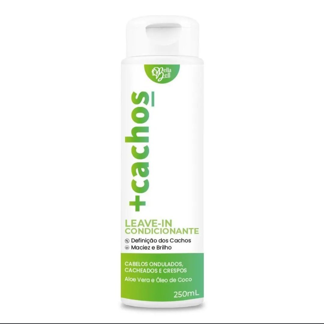 LEAVE-IN COND BELLA BELL  CACHOS 250ML - HIDRABELL