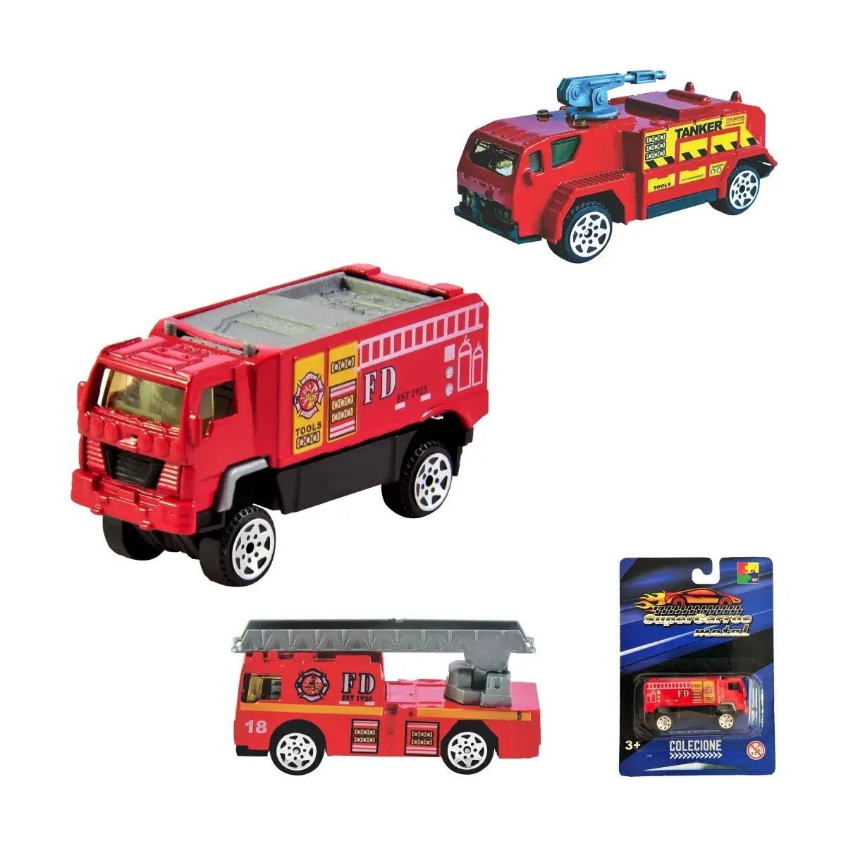 SUPER CARROS BOMBEIRO - MFCP-01 - CKS IMP