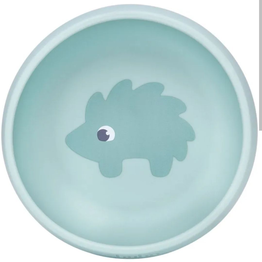BOWL EM SILICONE COM VENTOSA VERDE 20895 - BUBA