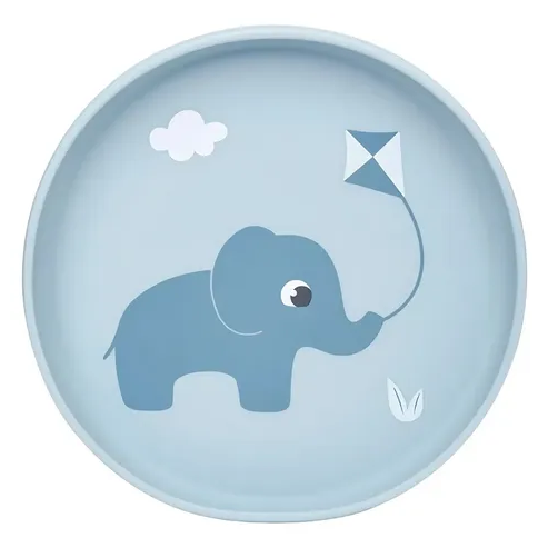 PRATINHO EM SILICONE COM VENTO AZUL 20889 - BUBA