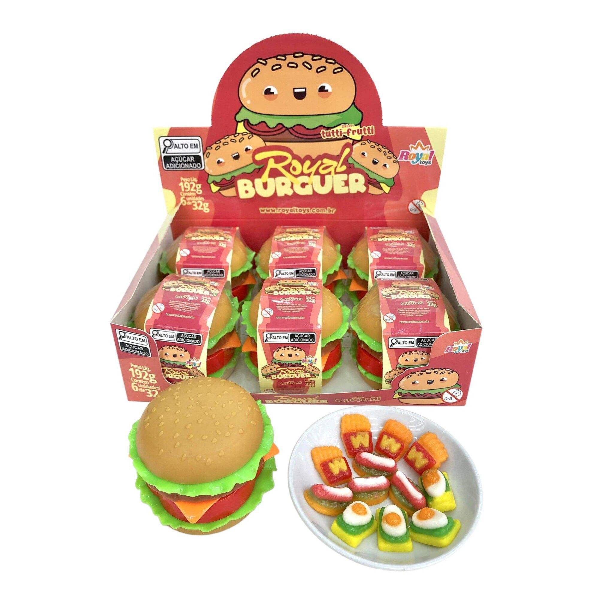 ROYAL BURGUER 3010 DISPLAY C/6 - ROYAL