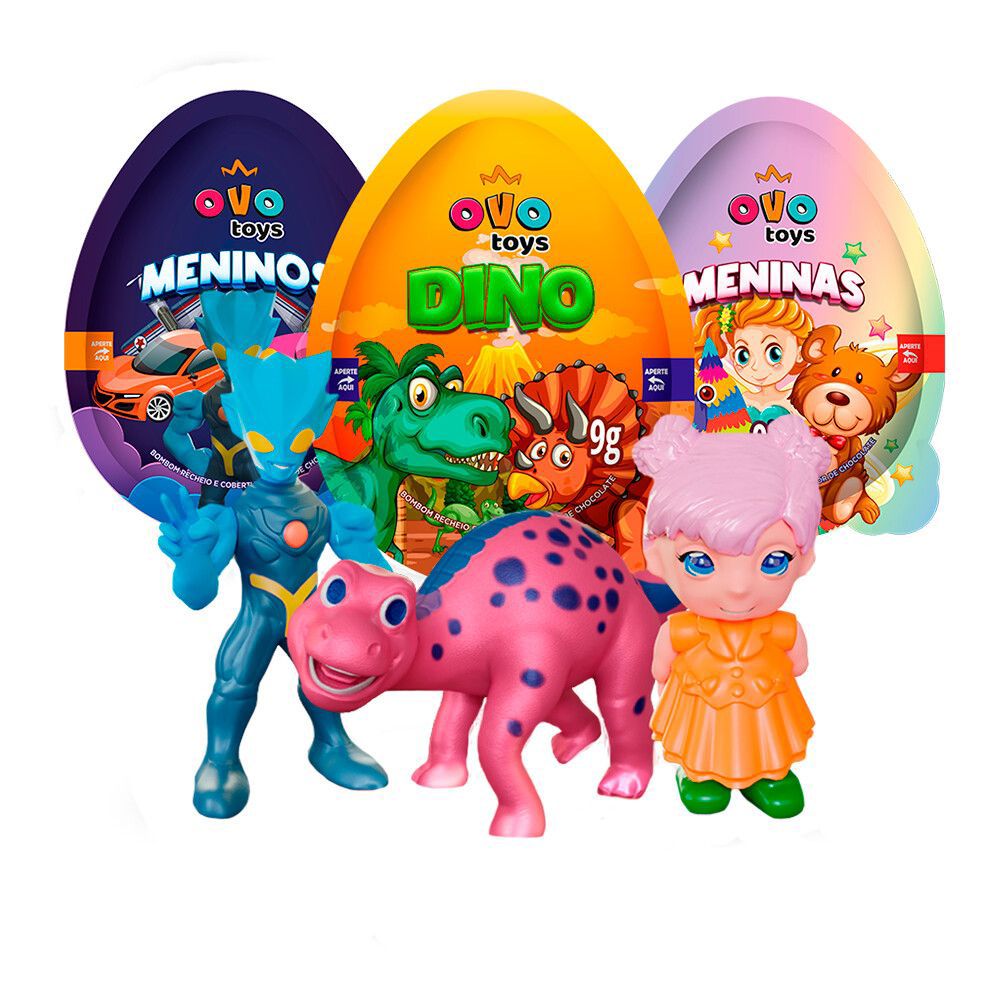 OVO TOYS SURPRESA MISTO 348 DISPLAY C/12 - ROYAL