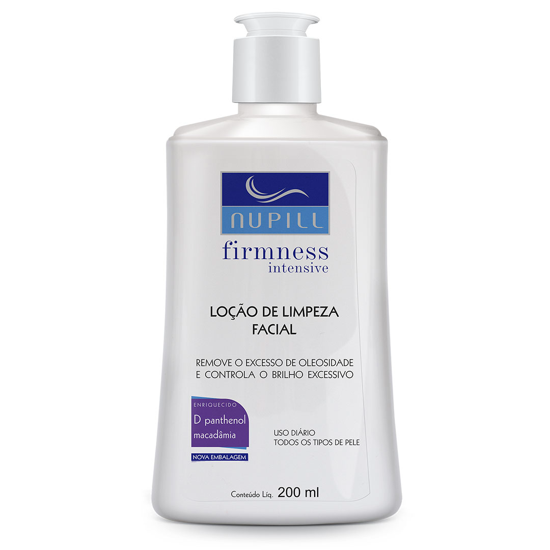 LOCAO DE LIMPEZA FACIAL FIRMNESS 200ML - NUPILL