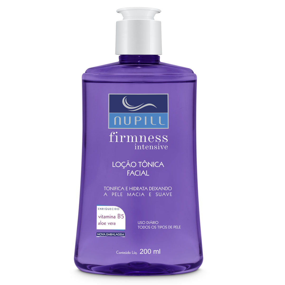 LOCAO TONICA FACIAL FIRMNESS 200ML  - NUPILL