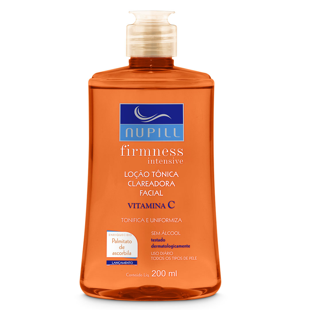 LOÇAO TONICA FACIAL VIT. C 200ML - NUPILL
