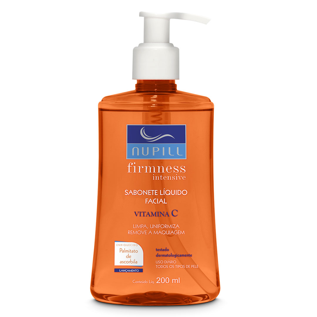 SABONETE LIQ. FACIAL VIT. C 200ML -NUPILL