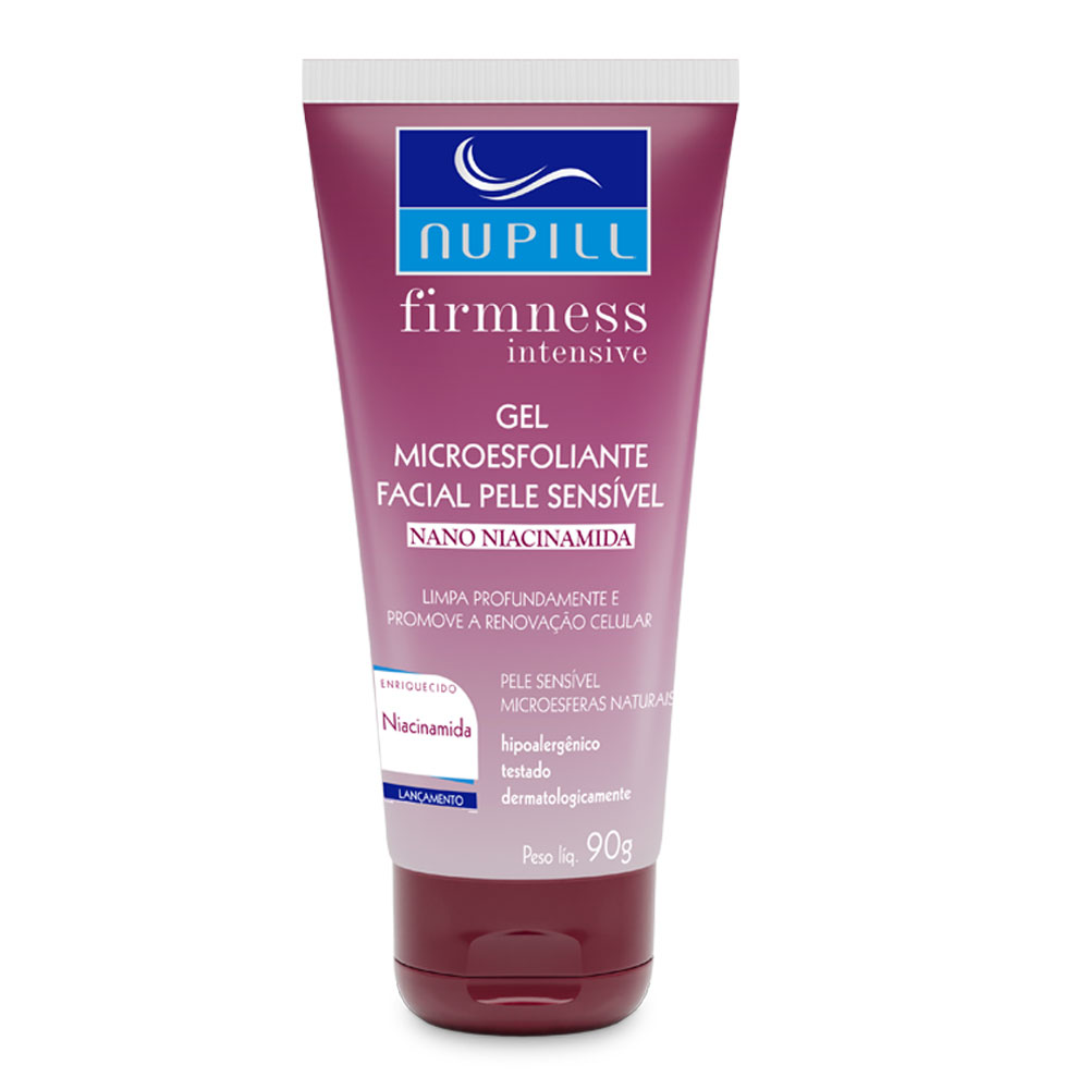 GEL MICROESFOLIANTE FACIAL NANO NIACINAMIDA 90G - NUPILL